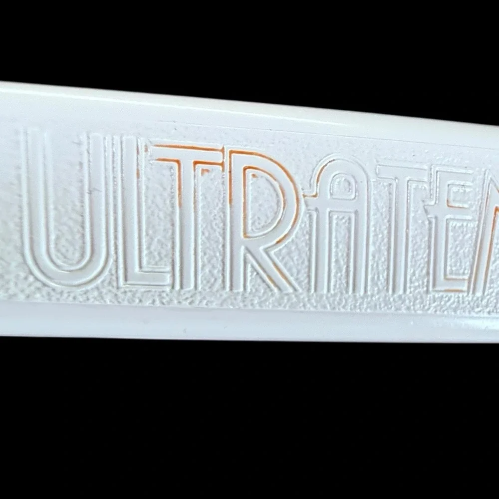Vintage UltraTemp White Solid Serving Cooking‎ Spoon Plastic Robinson USA READ